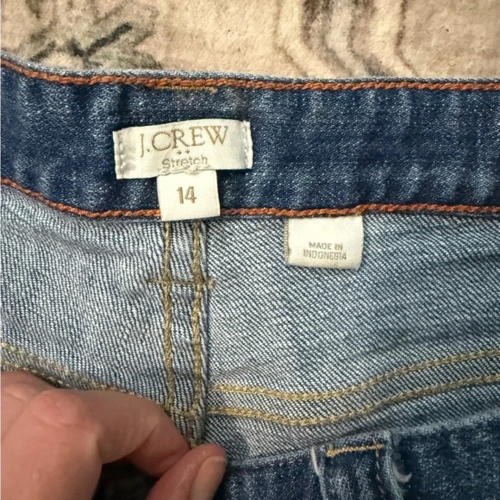 J. Crew Stretch Denim Shorts Medium Wash Capsule Wardrobe 14 Coastal Casual
